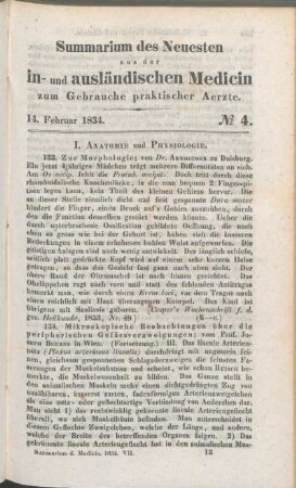 14. Februar 1834. No 4.