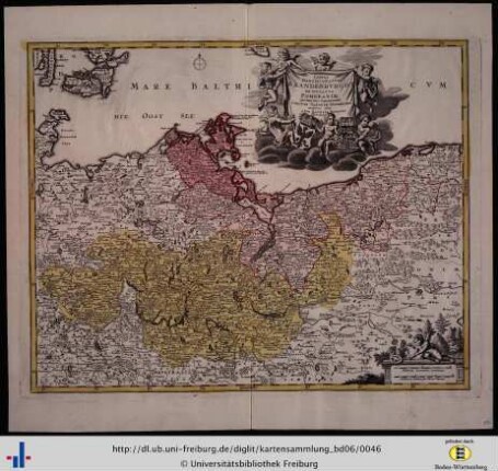 Tabula Marchionatus Brandenburgici et Ducatus Pomeraniae