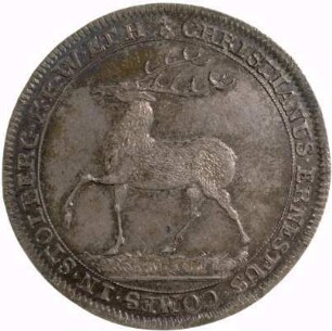 Münze, 1/2 Taler, 1724