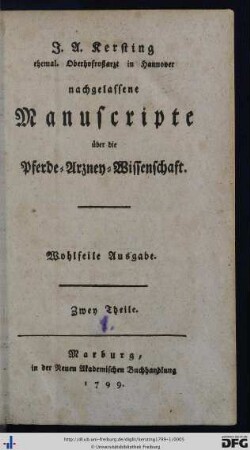 Titelblatt der gesamten Reihe.