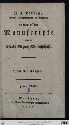 Titelblatt der gesamten Reihe.