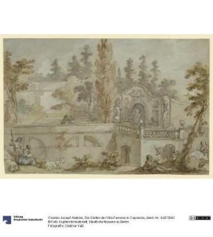 Die Gärten des Palazzo Farnese in Caprarola