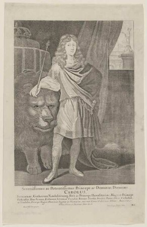 Bildnis des Carolus XI. von Schweden