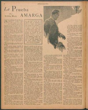La prueba amarga