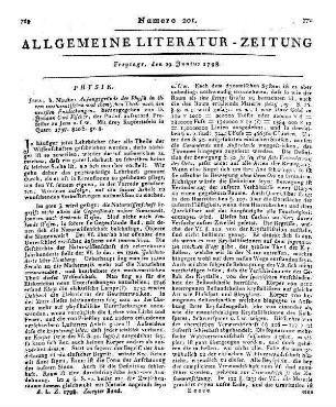 Fischer, J. C.: Anfangsgründe der Physik. Jena: Mauke 1797