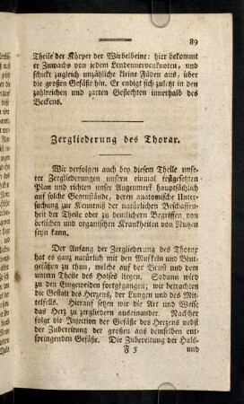 89-218, Zergliederung des Thorax