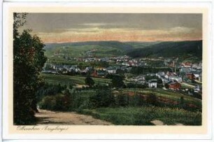 Olbernhau. Blick auf Olbernhau