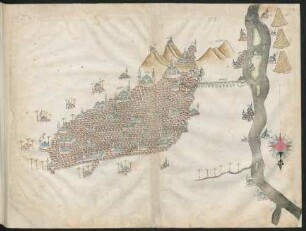 Illustration: f. 25a-25b Kairo und Kairo, Nil