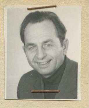 Bauingenieur Günther Schütze