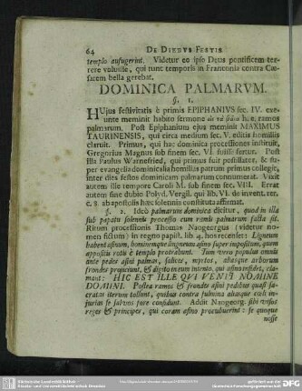 Dominica Palmarum