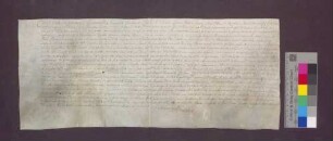 Burkhard und Claude Lessne sowie Jean und Nikolaus Maistre, verkaufen an die St. Nikolaus-Kaplanei in Pruntrut einen jährlichen Zins in Höhe von 5 Pfund um 100 Pfund.