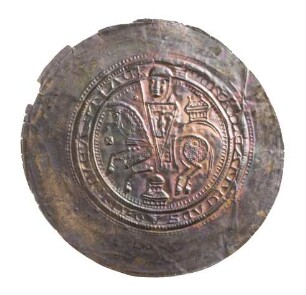 Münze, Brakteat, Pfennig, um 1190/1200
