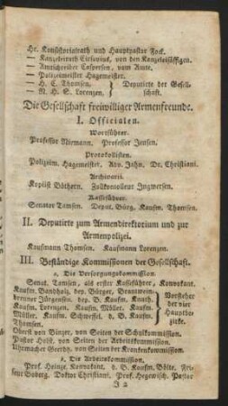 Die Gesellschaft freiwilliger Armenfreunde