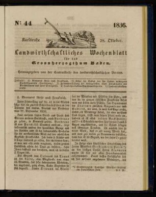 No 44. 1836. 28. Oktober
