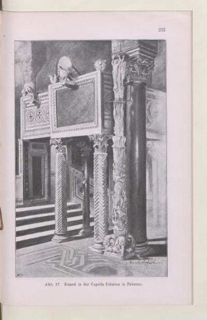 Abb. 37. Kanzel in der Capella Palatina in Palermo