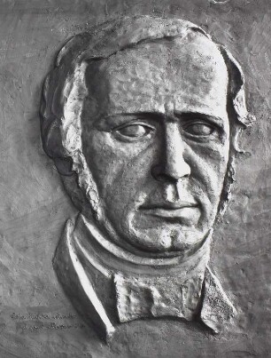 Porträtrelief für Rudolphus Buchheim