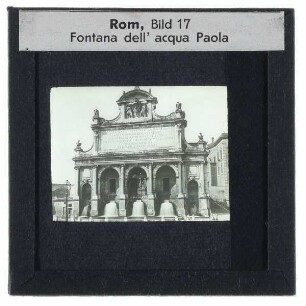 Rom, Fontana dell'Acqua Paola