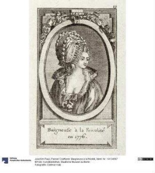 Pariser Coeffuren: Baigneuse à la frivolité