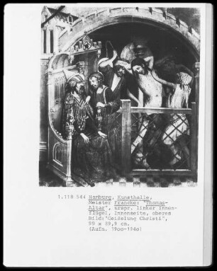 Thomas-Altar der Englandfahrer in Hamburg — Die Geißelung Christi