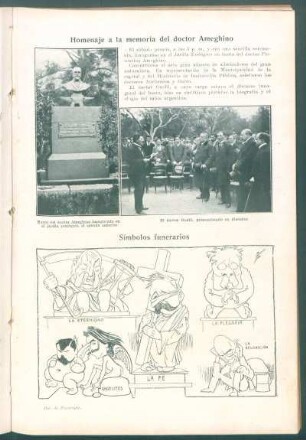 Homenaje a la memoria del doctor Ameghino