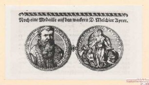 Medaille auf Dr. Melchior Ayrer