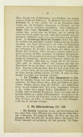 2. Die Völkerwanderung 375-568