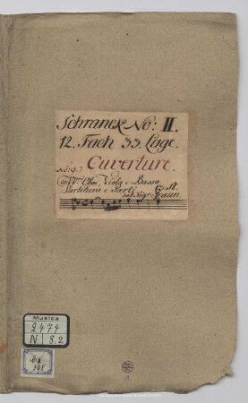 Overtures - Mus.2474-N-8a : strings, bc - D; GraunWV Av:XI:7
