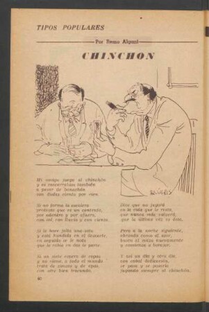 Chinchón : Tipos populares