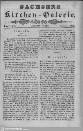 Zscheyla, Weinböhla, Rothschönberg, Leuben : 27. Lieferung