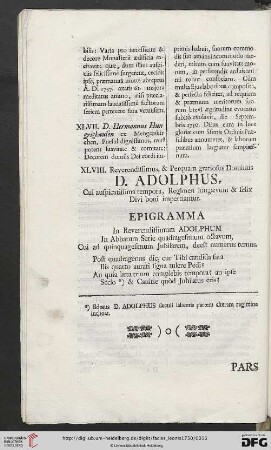 D. Adolphus