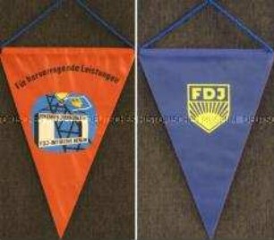 Wimpel der FDJ-Initiative Berlin