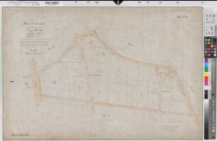 Werl (Werl), Separation Werl, Bl. 19 Brouillonkarte II Flur 28