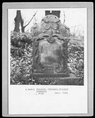 Grabstein von Levi Möller