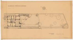Garten Hüngsberg: Lageplan 1:100