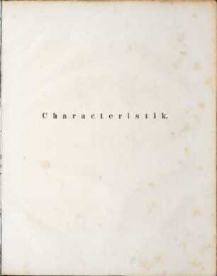 Charakteristik