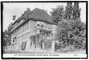 N.S.V. Müttererholungsheim Schloss Coswig (Bezirk Dresden)