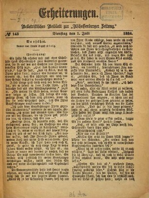 Erheiterungen. 1884,7/12