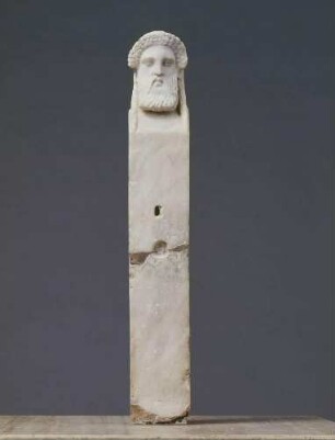 Herme mit Hermes-Kopf