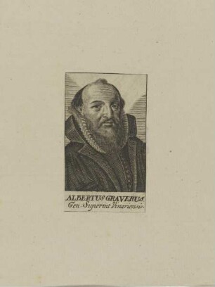 Bildnis des Albertus Graverus