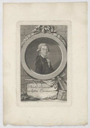 Bildnis des Bened. Dominic Anton Cremeri
