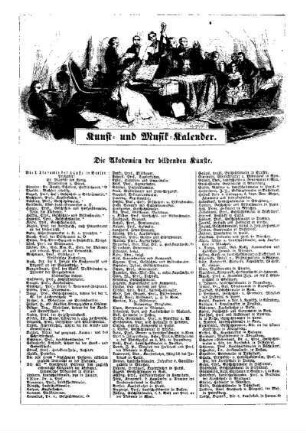 Kunst- und Musik-Kalender