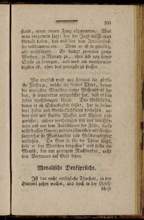Moralische Denksprüche