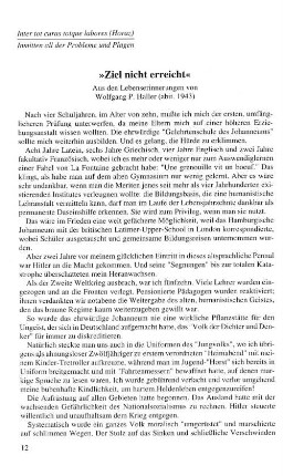 "Ziel nicht erreicht"