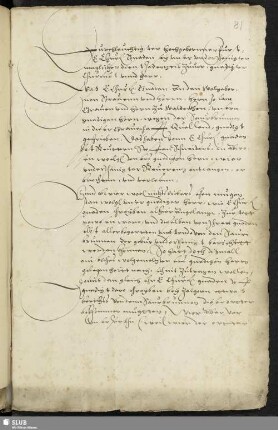[Brief an August, Herzog zu Sachsen den Sauerbrunnen in der Grafschaft Waldeck betreffend. Isenberg, 5.6.1584]