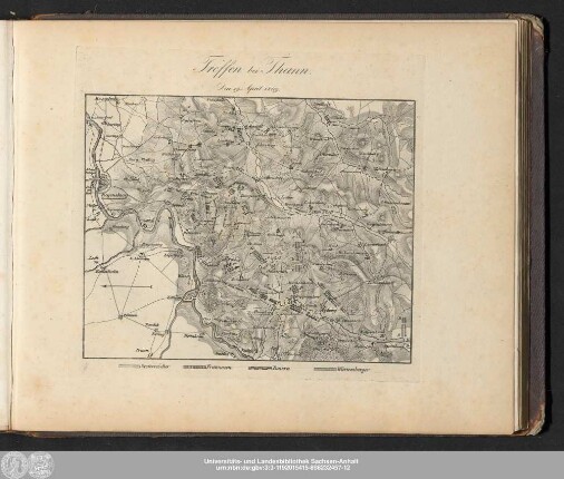 Treffen bei Thann. Den 19. April 1809.