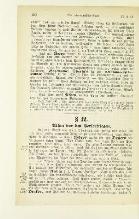 § 42. Athen vor den Perserkriegen