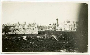 Nordwestecke des haram [Tempelberg, Jerusalem]