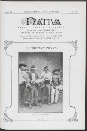 3.1926=Nr. 30: Nativa, 3.1926=Nr. 30