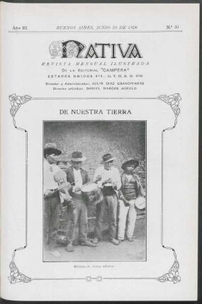3.1926=Nr. 30: Nativa, 3.1926=Nr. 30