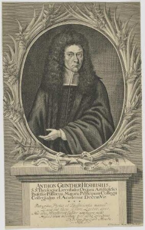 Bildnis des Anthon Gunther Heshusius